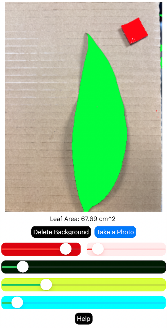 Non-flattenable foliage estimation